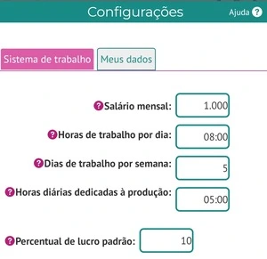 Configurações